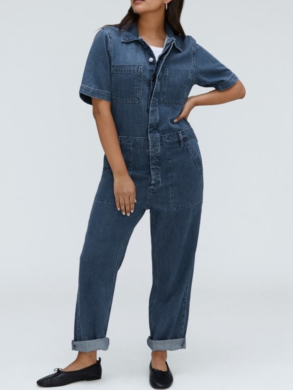 EVERLANE The Supersoft Jean Coverall